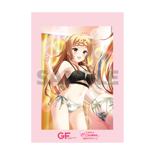 2024マドンナ選抜総選挙 SSRベストシーンキャラファインマット【見吉奈央】〈受注生産〉