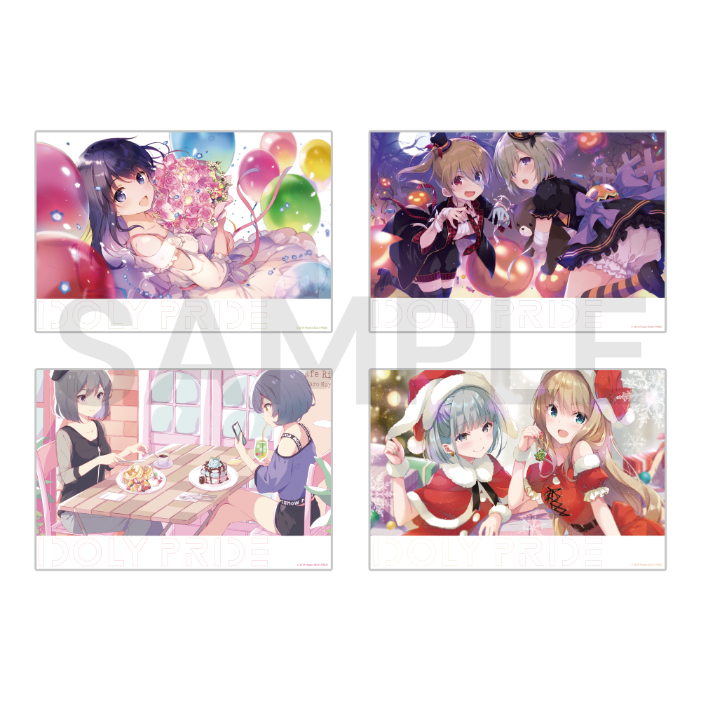 IDOLY PRIDE オフィシャルポストカードセット (全5種)【受注生産】