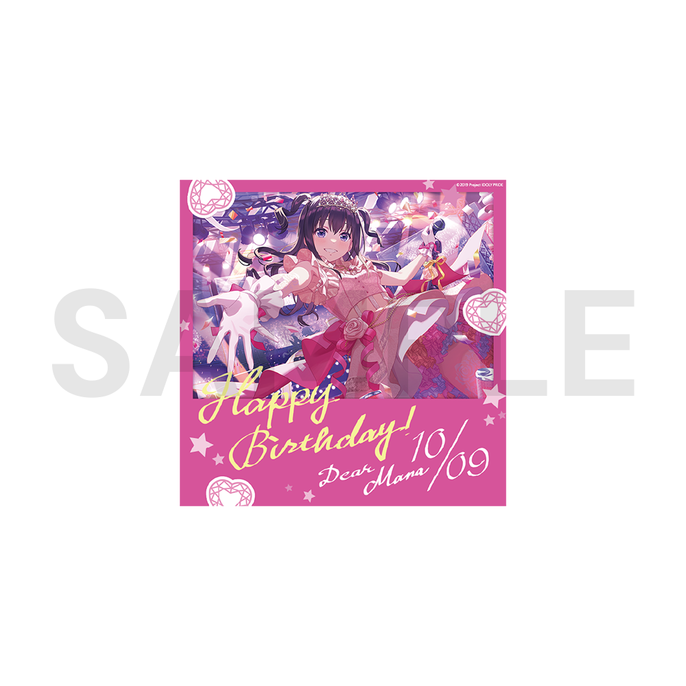 バースデーアイドル耐水ステッカー vol.2〈受注生産〉
