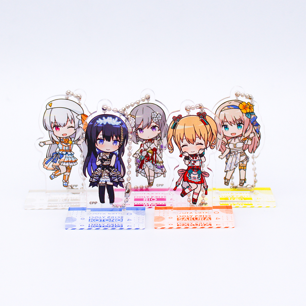 ミニアクリルキーホルダー(全21種)【受注生産】