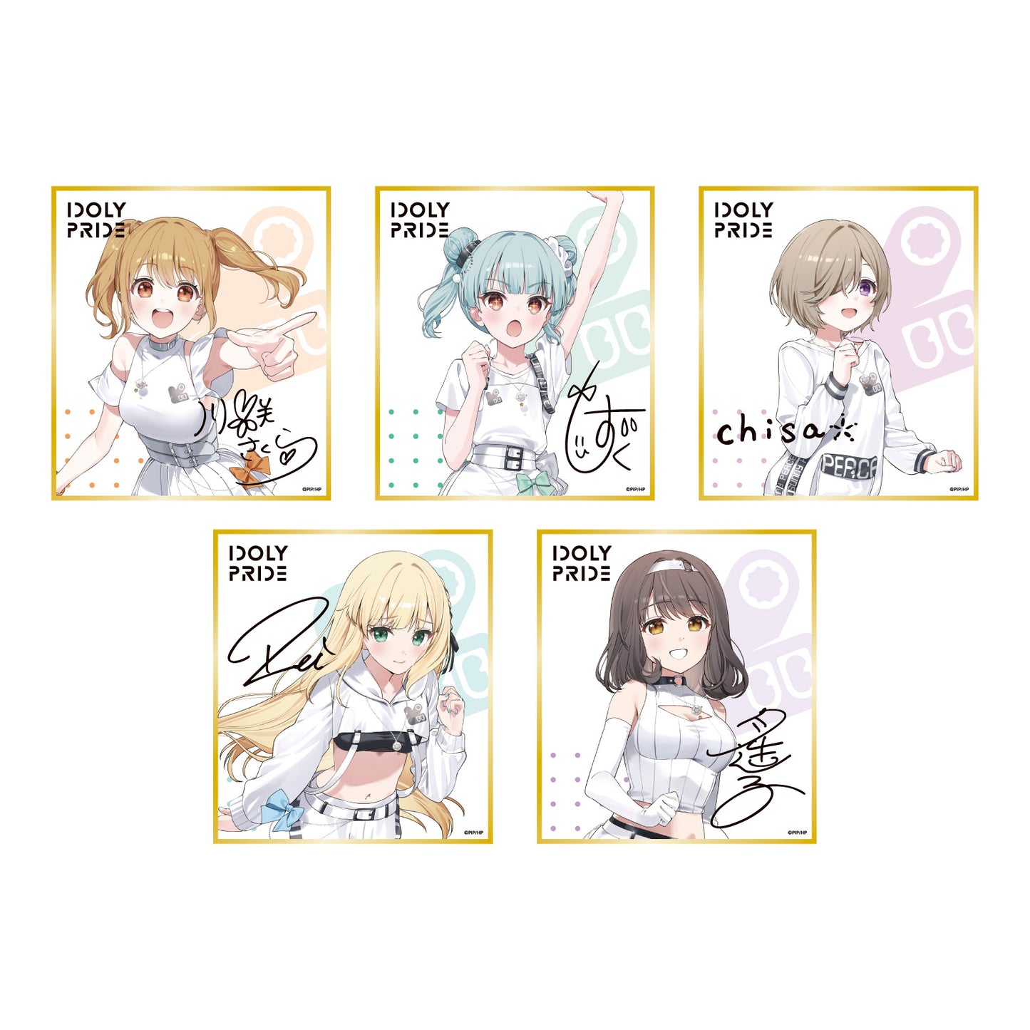 IDOLY PRIDE Zepp Tour ランダムミニ色紙