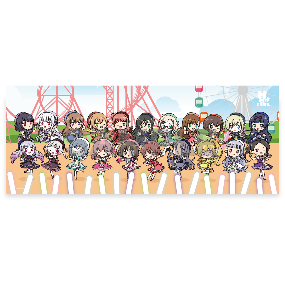 8周年記念 フェイスタオル