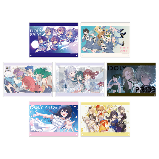 5周年お祝いイラストA5アクリルパネル〈受注生産〉