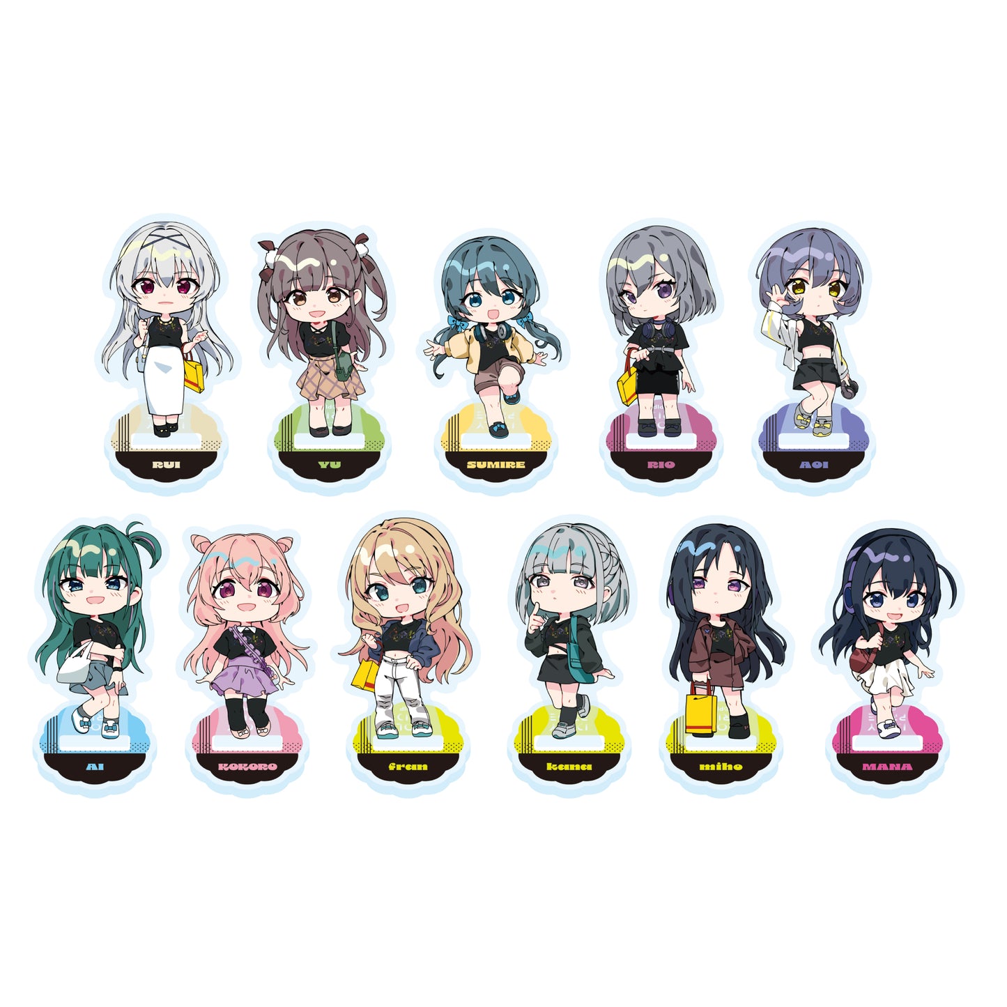 デフォルメ ランダムアクリルスタンド vol.2(全11種)