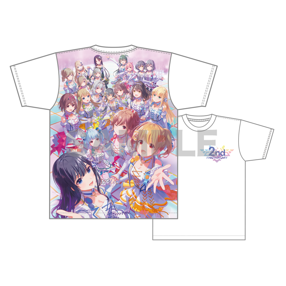 〈2周年記念キービジュアル〉フルグラフィックTシャツ