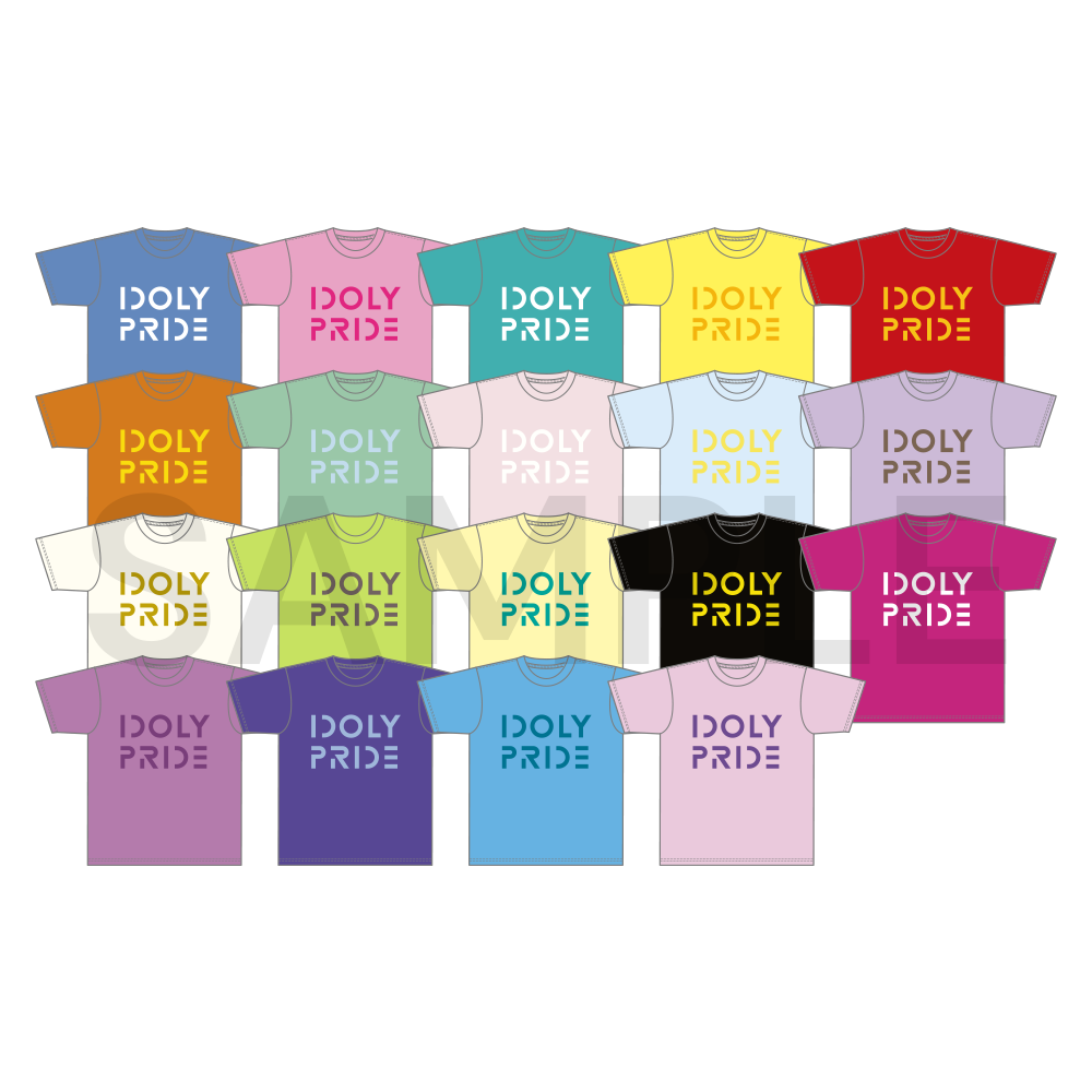 【IDORY PRIDE/成宮すず】メンバーカラーTシャツ1点 アイドルカラーTシャツ【受注生産】 – QualiArts Store