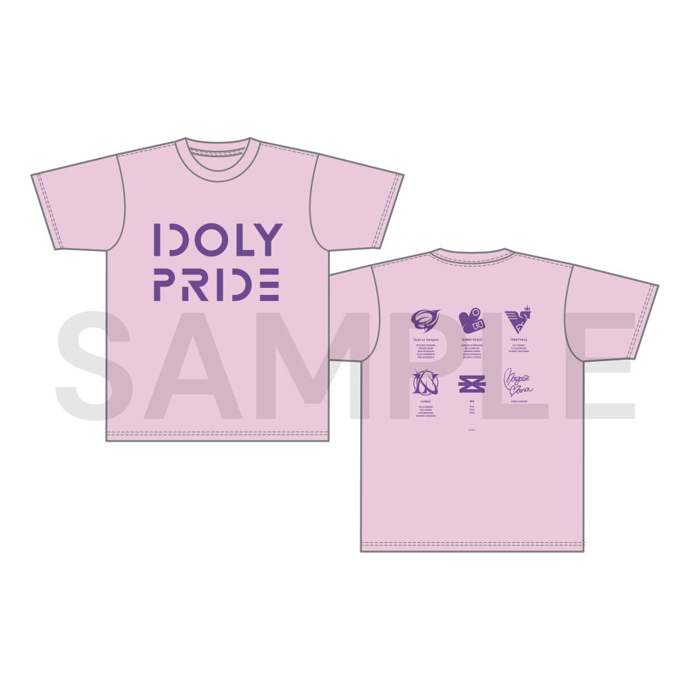 アイドルカラーTシャツ【受注生産】