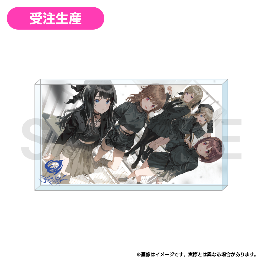 【受注生産】IDOLY PRIDE グループアクリルブロック