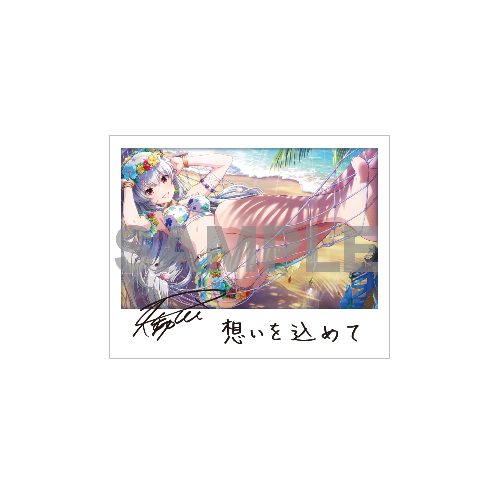 メッセージ付きインスタント写真風カード 第1弾(1パック3枚入り)【全21種】