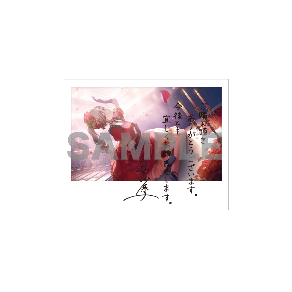 メッセージ付きインスタント写真風カード 第1弾(1パック3枚入り)【全21種】