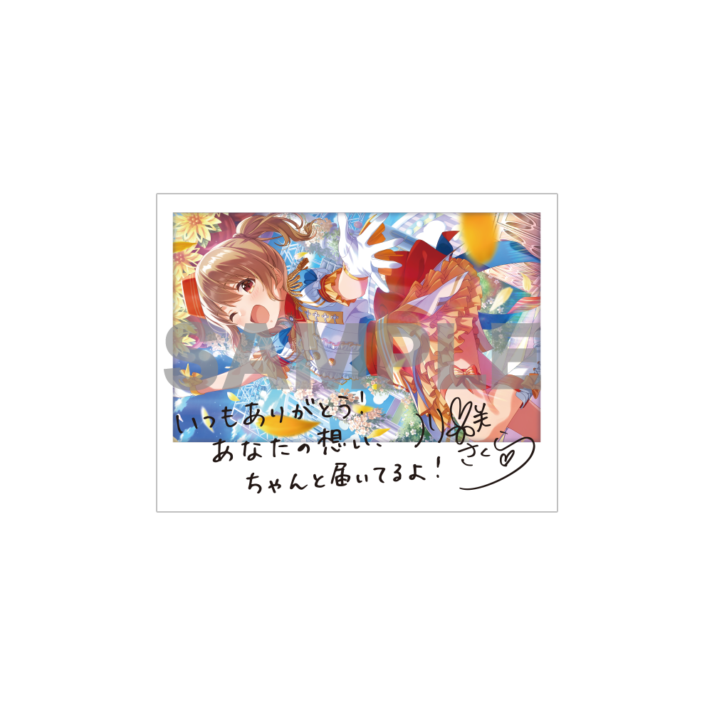 メッセージ付きインスタント写真風カード 第1弾(1パック3枚入り)【全21種】