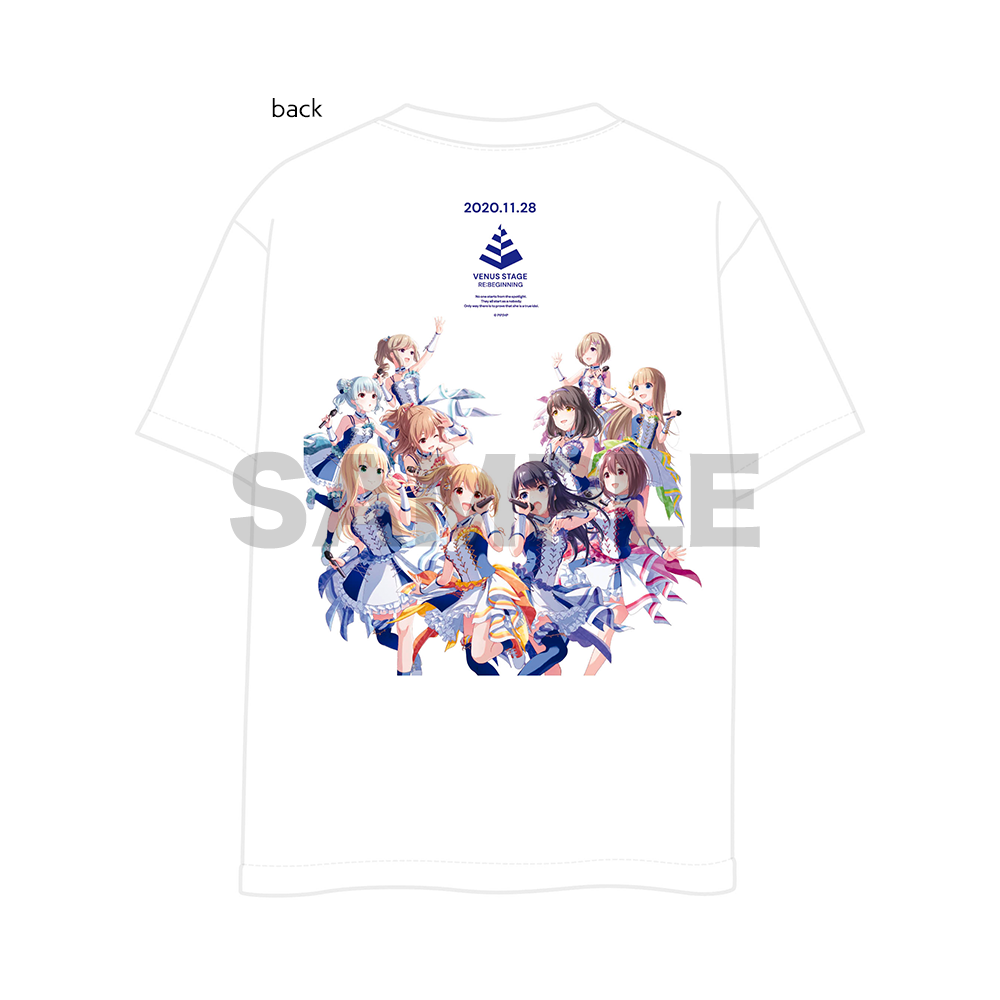 VENUS STAGE / RE:BEGINNING イラストTシャツ
