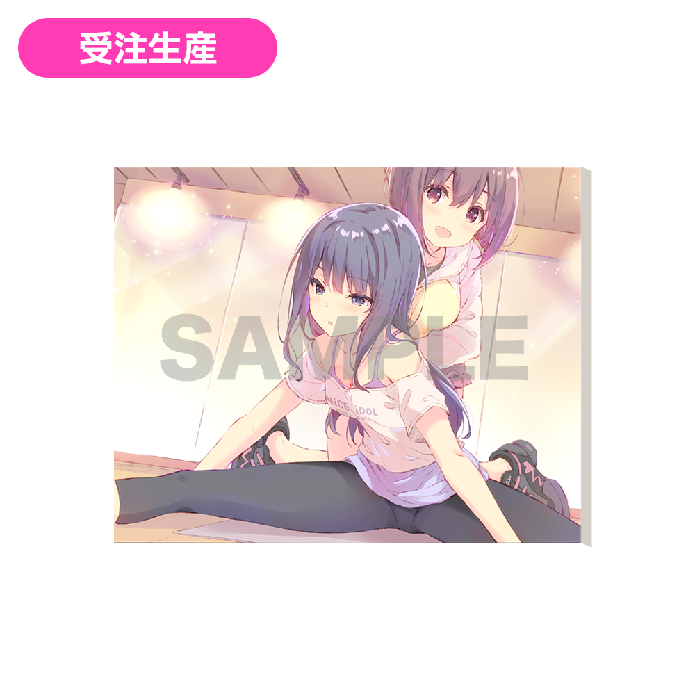 【受注生産】IDOLY PRIDE オフィシャルキャンバスアートシリーズ Vol.1 【長瀬琴乃&伊吹渚】