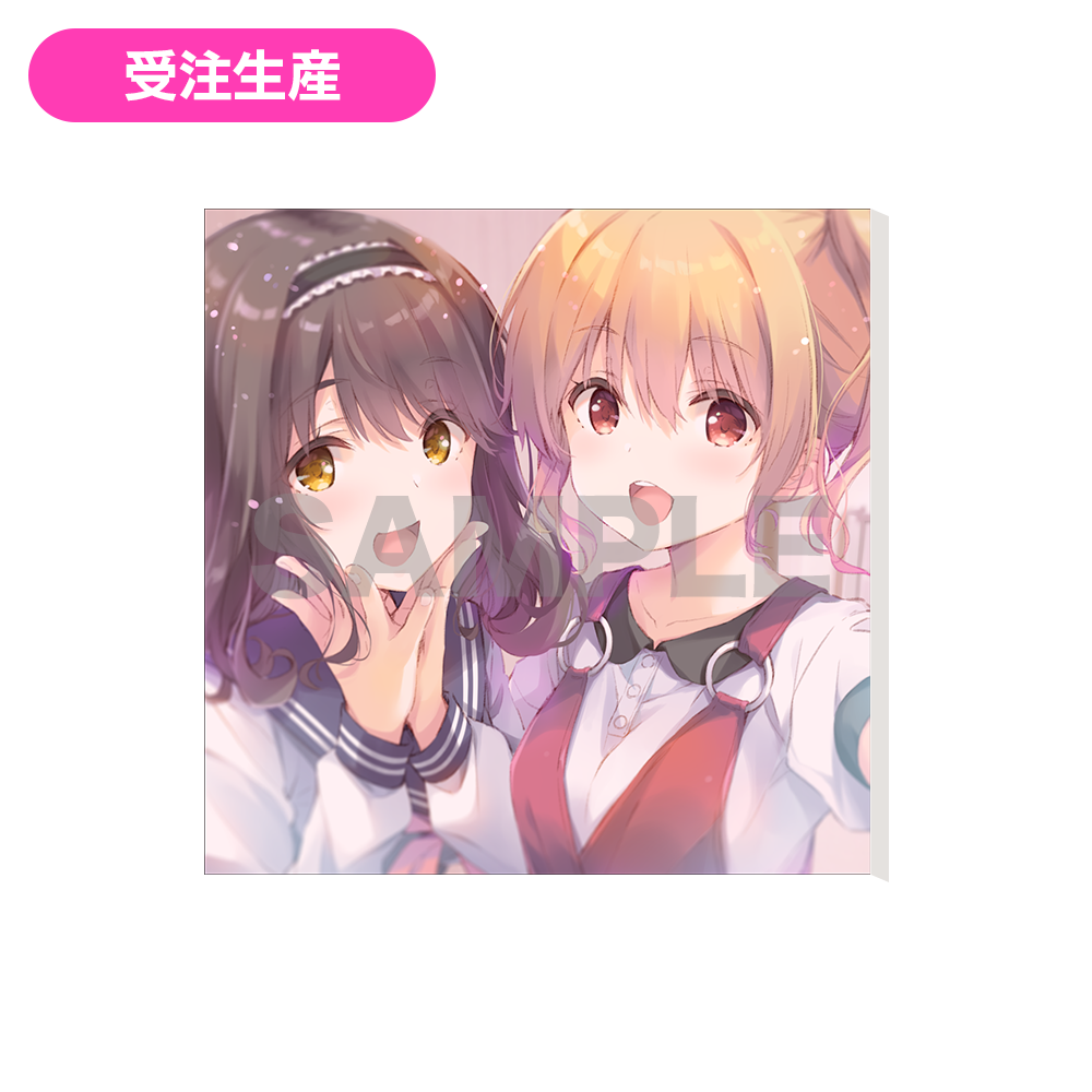 【受注生産】IDOLY PRIDE オフィシャルキャンバスアートシリーズ Vol.2 【川咲さくら&佐伯遙子】