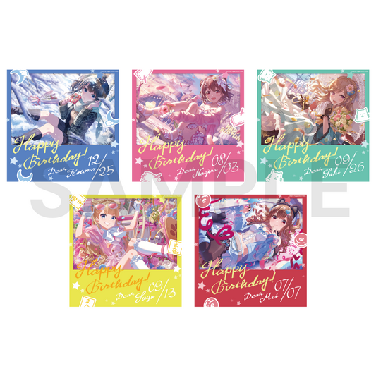 バースデーアイドル耐水ステッカー vol.2〈受注生産〉