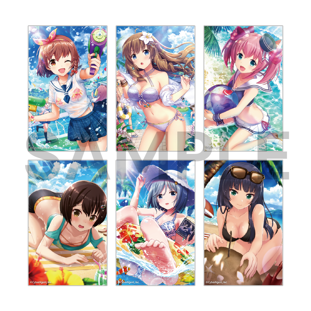 9周年記念水着クリアカード〈受注生産〉