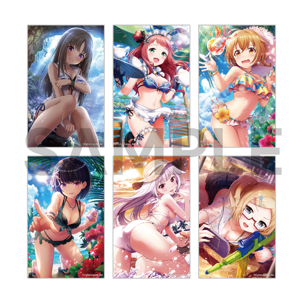 9周年記念水着クリアカード〈受注生産〉