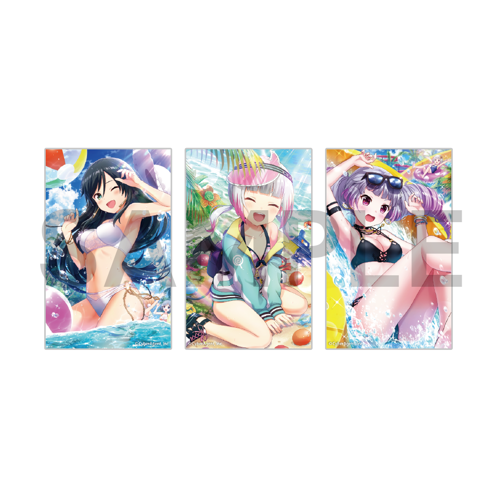 9周年記念水着クリアカード〈受注生産〉