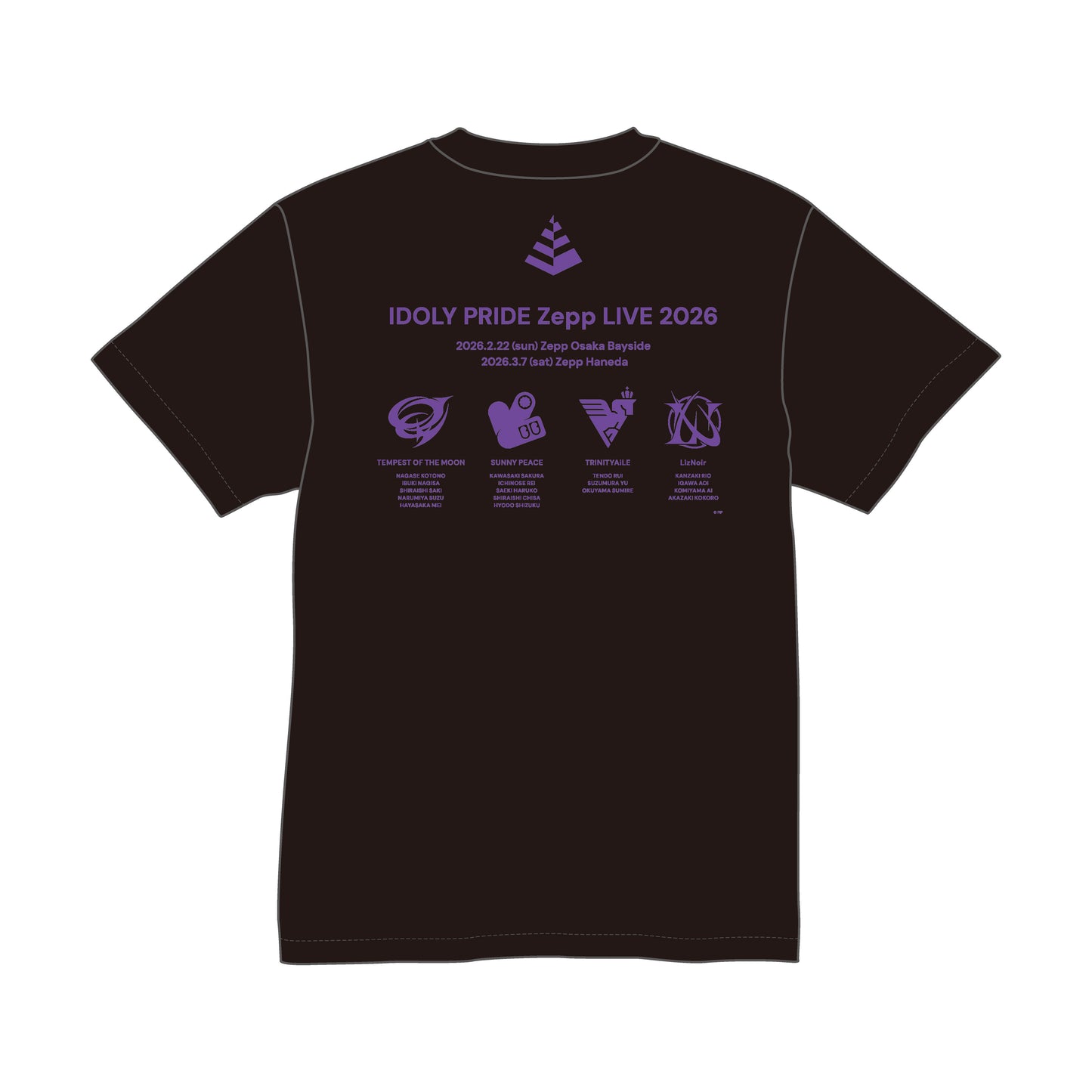 IDOLY PRIDE Zepp LIVE moon lily ライブTシャツ
