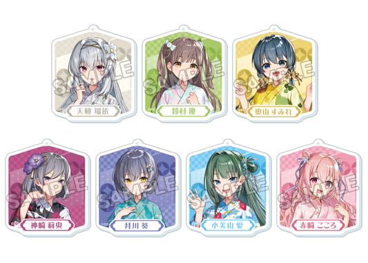 アクリルキーホルダー 庭の湯ver