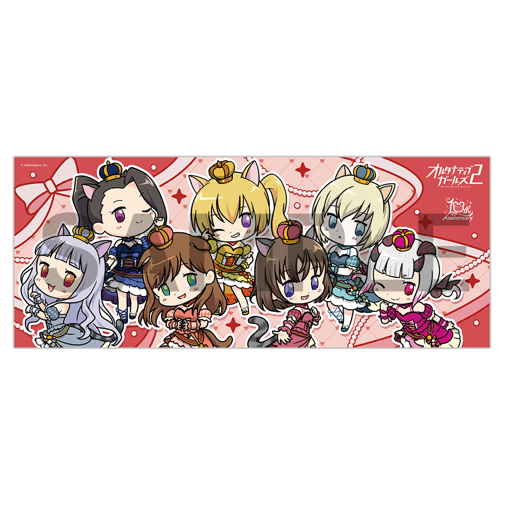 10周年記念 フェイスタオル〈受注生産〉