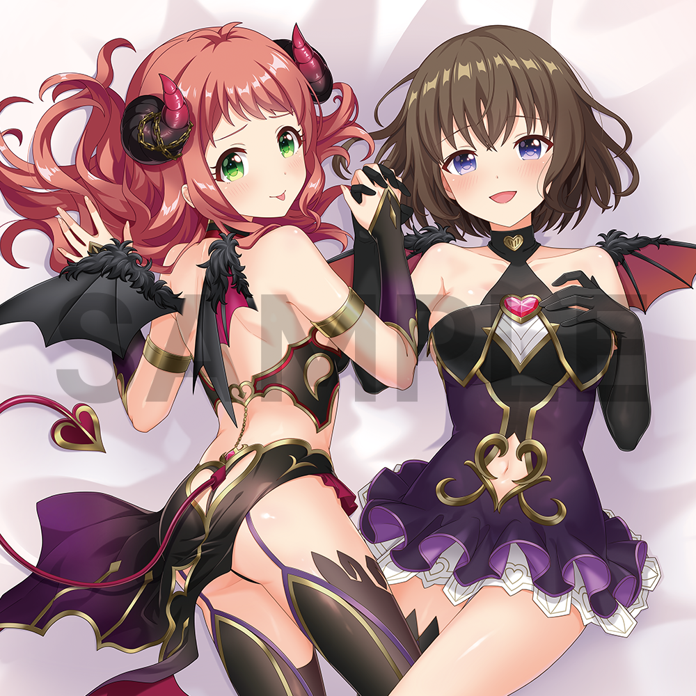 乃々＆恋 添い寝ベッドシーツ〈受注生産〉