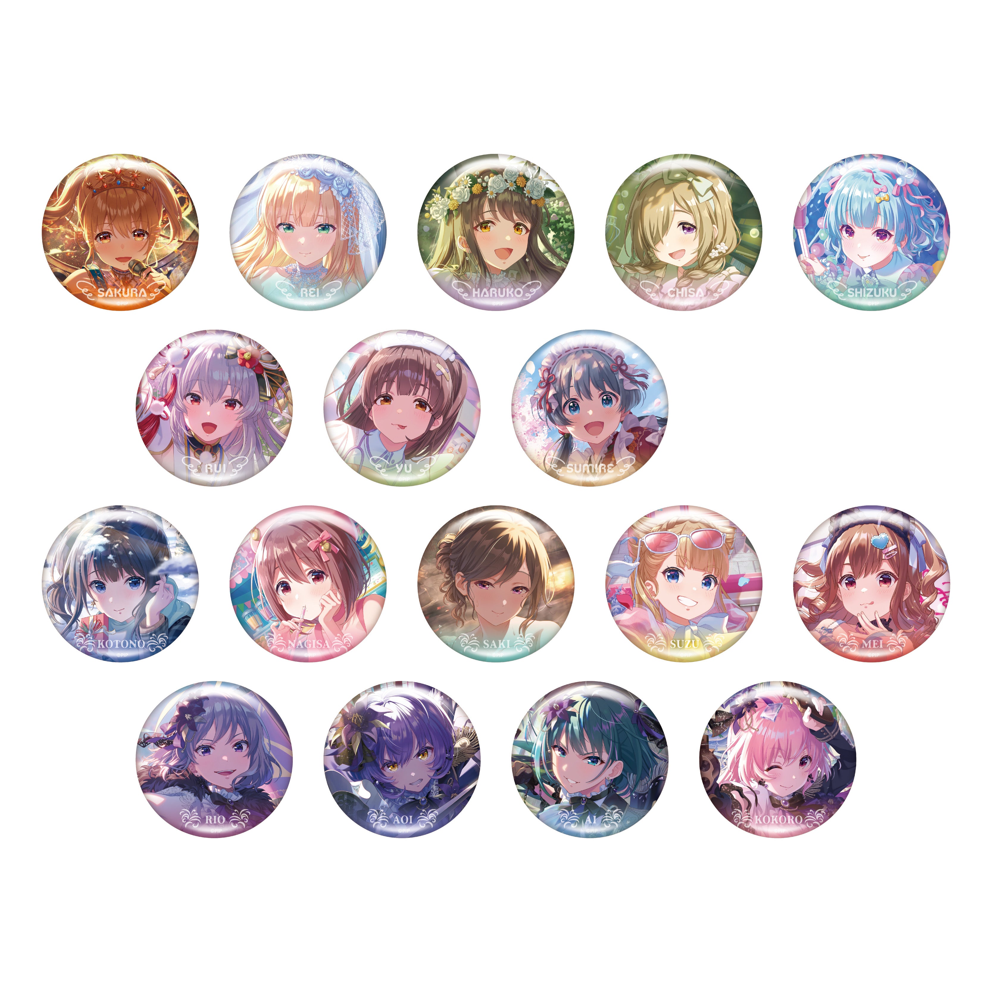 IDOLY PRIDE こころ 愛 葵 莉央 LINEスタンプミニチャーム IDOLY PRIDE こころ 愛 葵 莉央 LINEスタンプミニチャーム IDOLY PRIDE