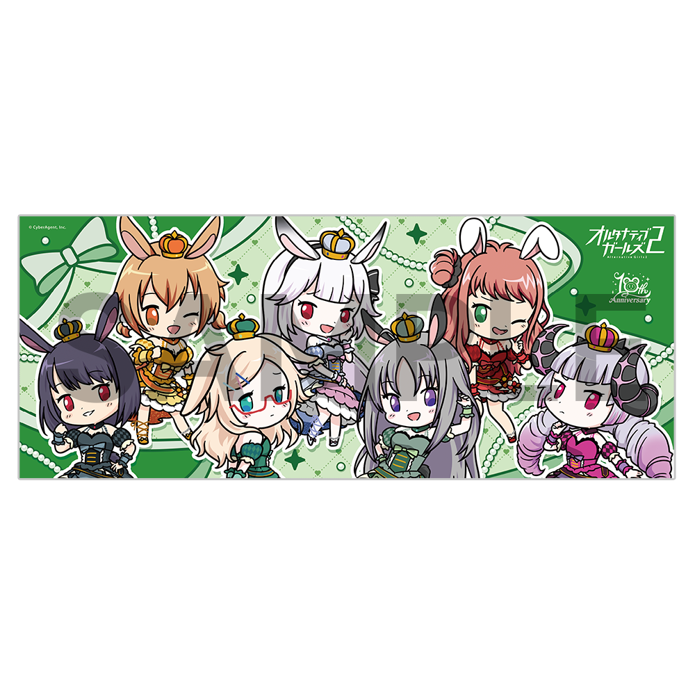 10周年記念 フェイスタオル〈受注生産〉