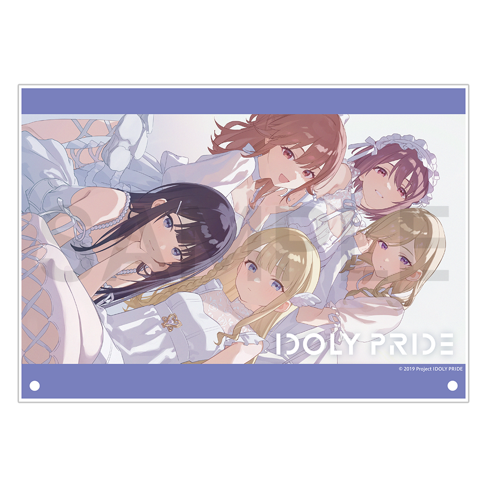 4周年お祝いイラストA5アクリルパネル〈受注生産〉