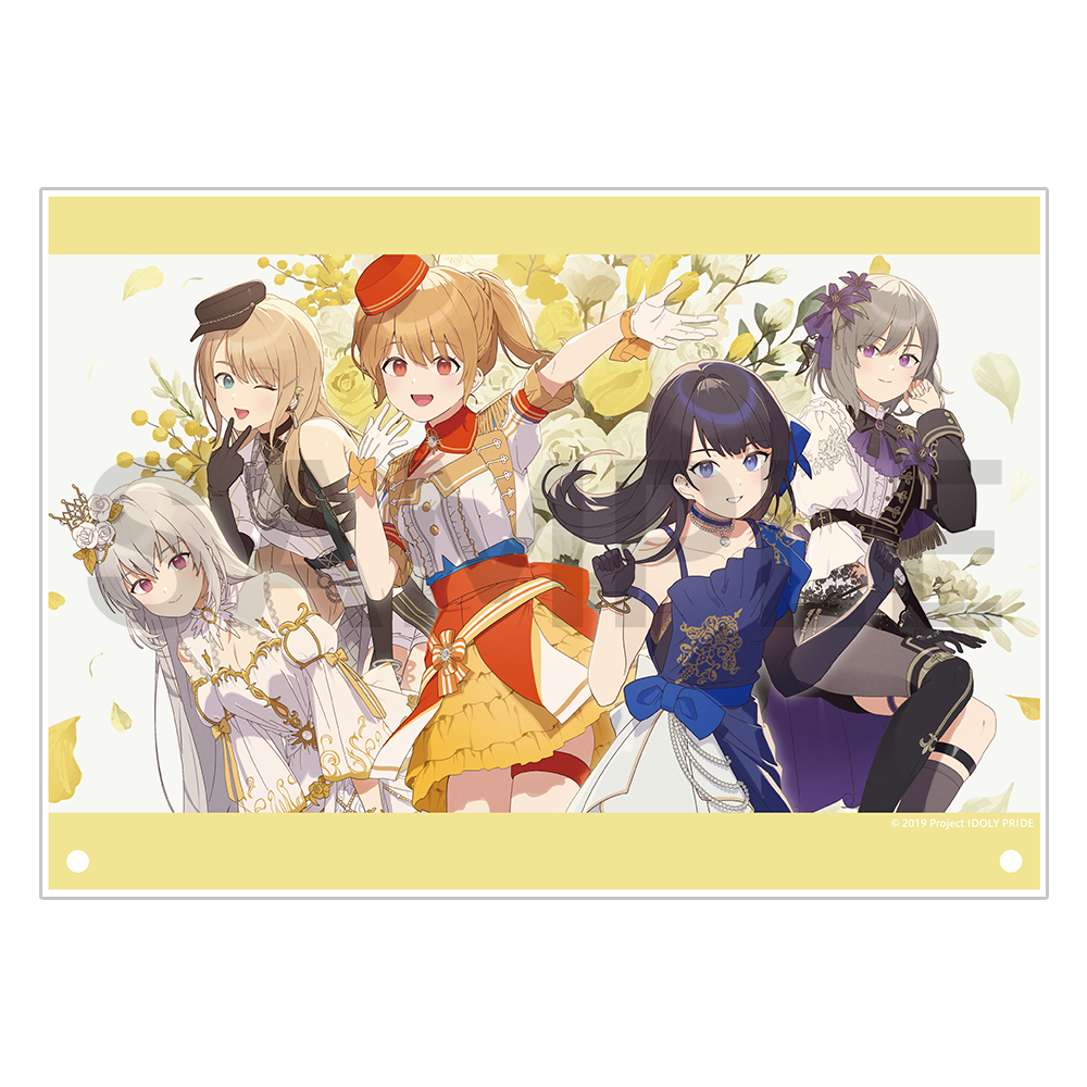 5周年お祝いイラストA5アクリルパネル〈受注生産〉