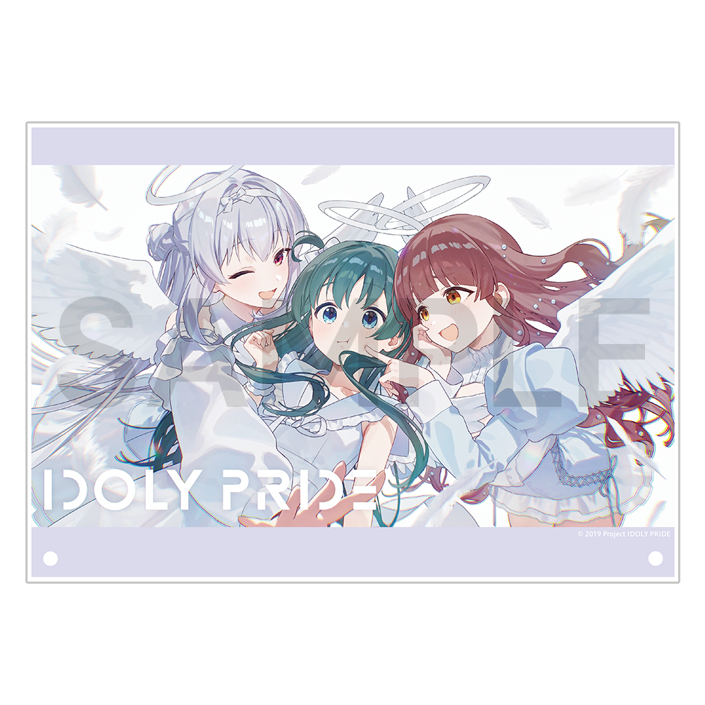5周年お祝いイラストA5アクリルパネル〈受注生産〉