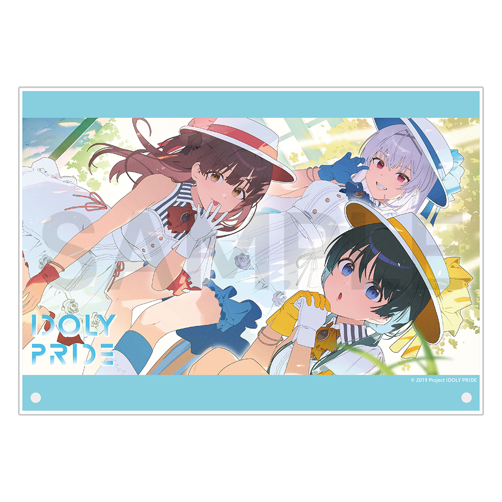 4周年お祝いイラストA5アクリルパネル〈受注生産〉