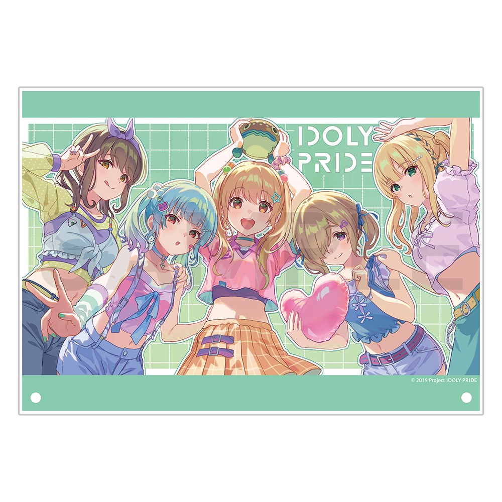4周年お祝いイラストA5アクリルパネル〈受注生産〉 – QualiArts