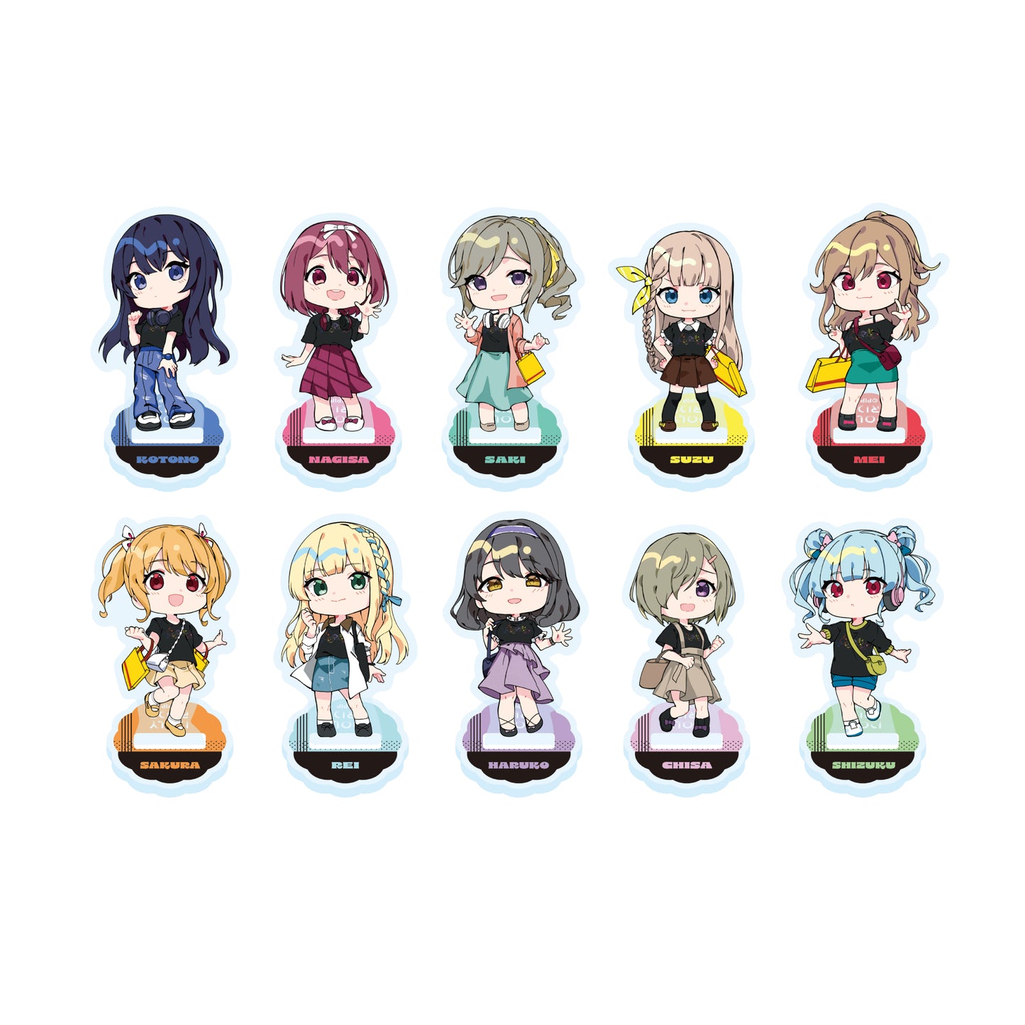 デフォルメ ランダムアクリルスタンド vol.1（全10種）