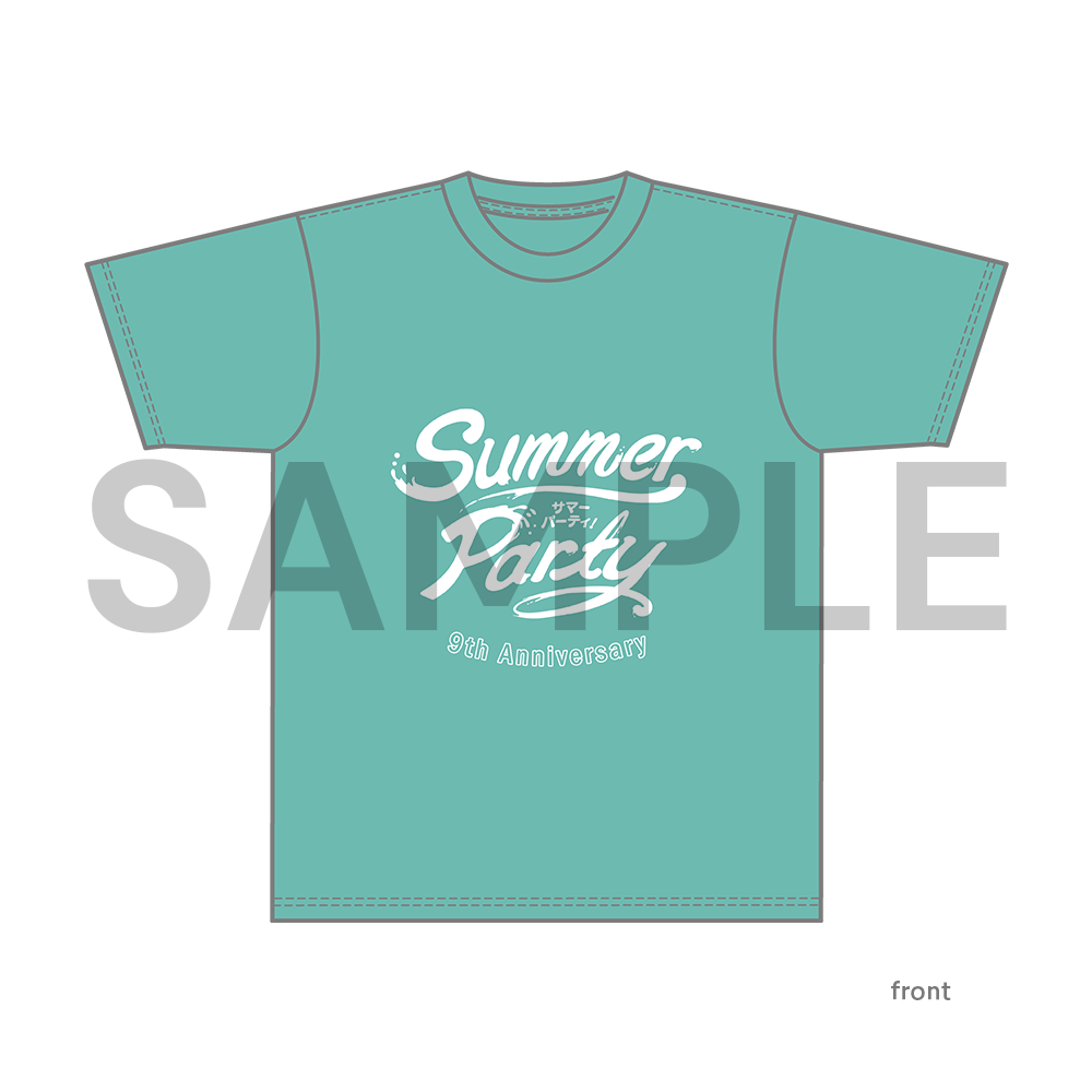 9周年記念Tシャツ~Summer Party~