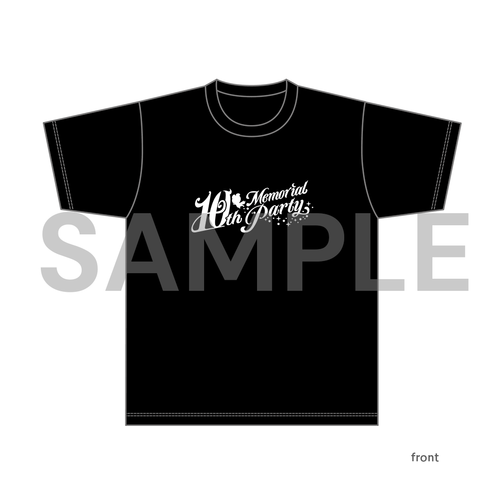 10周年記念 Tシャツ 〈受注生産〉